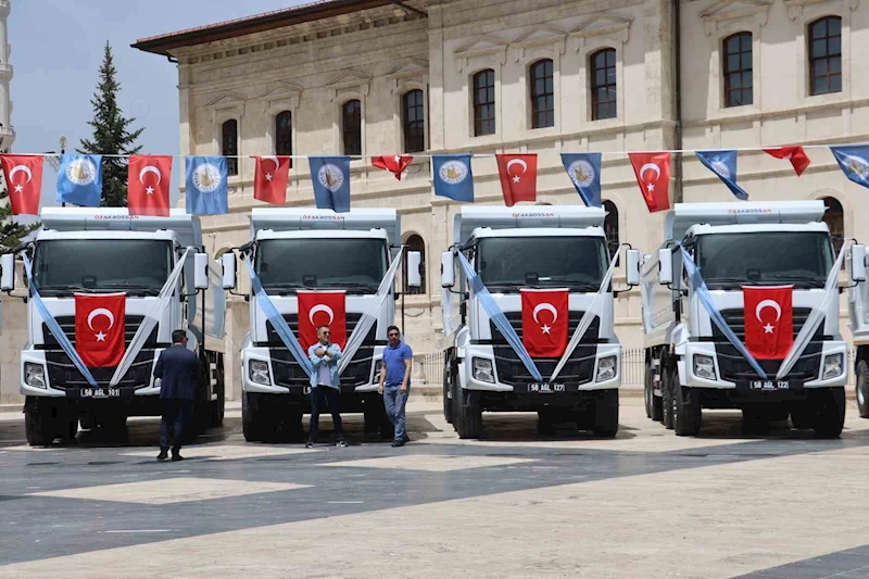 Sivas Belediyesi araç filosuna güç kattı
