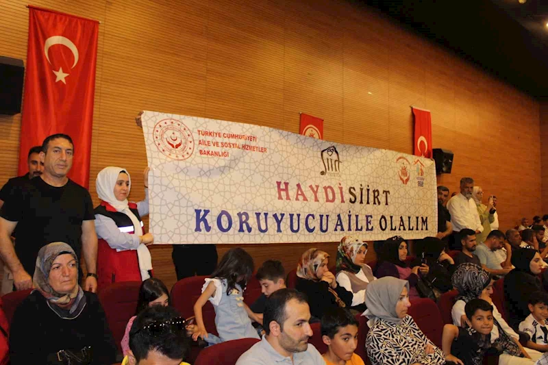 Siirt’te ’Güçlü Aile Güçlü Gelecek’ söyleşisi

