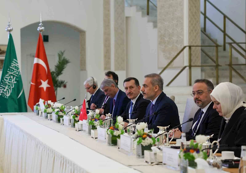 Dışişleri Bakanı Fidan, Türk-Suudi Koordinasyon Konseyi 2. Toplantısı’na başkanlık etti
