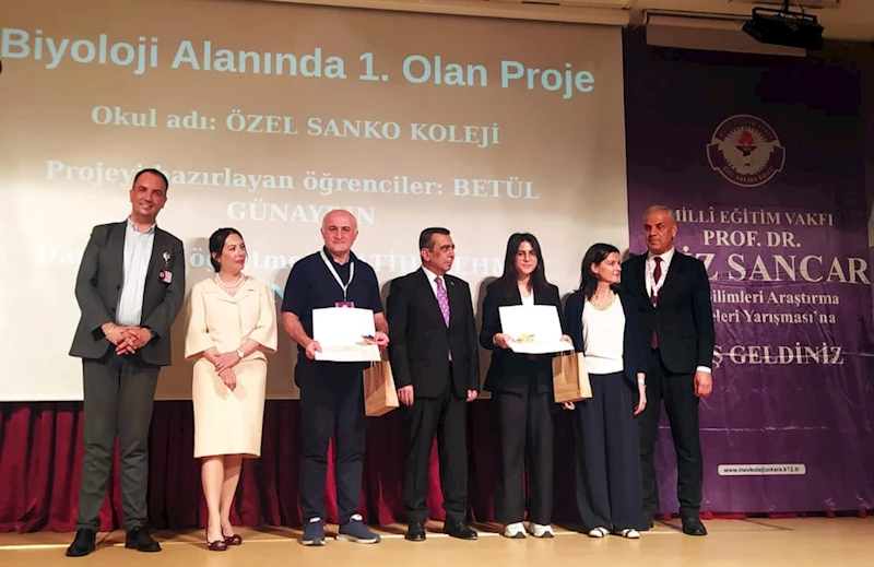 SANKO Okulları, Türkiye birinciliğine bir yenisini daha ekledi
