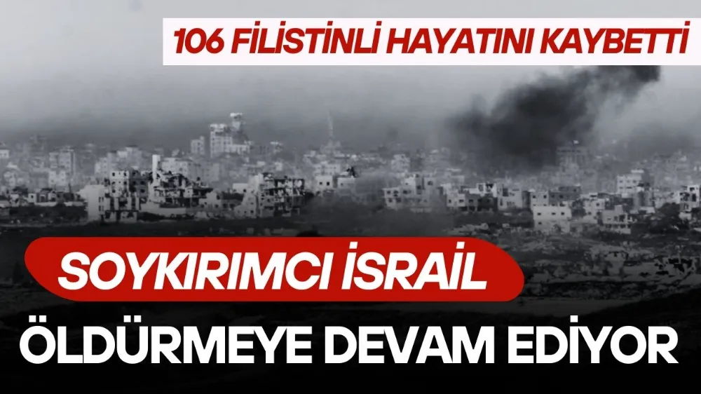 Soykırımcı İsrail Gazze