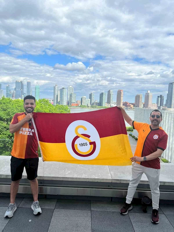 Galatasaray’ın şampiyonluğu New York’ta kutlandı

