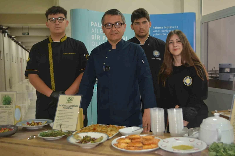 Ayvalık’ta geleceğin gastronomi şeflerinden ot şenliği
