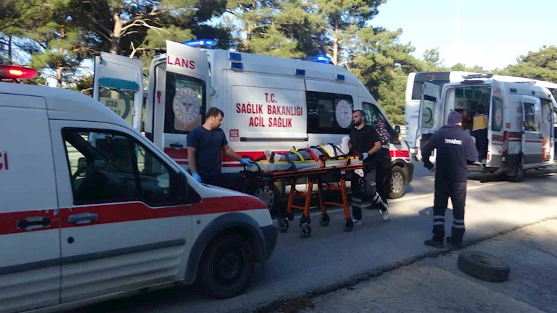 Çanakkale’de trafik kazası: 2 yaralı
