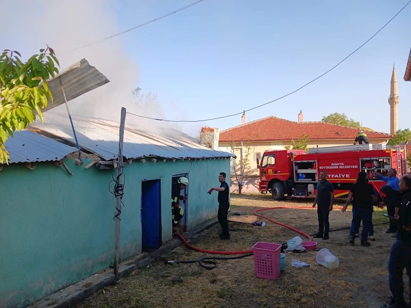 Kulu’da tandır evinde yangın
