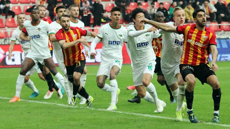 Alanyaspor ile Kayserispor 18. randevuda

