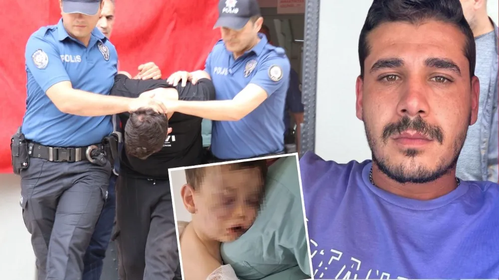 2 yaşındaki bebeği hastanelik eden caninin ilk ifadesi ortaya çıktı