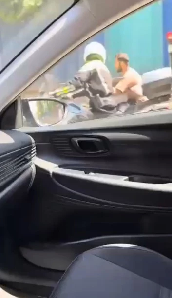 Polisi peşine takmıştı, özür diledi
