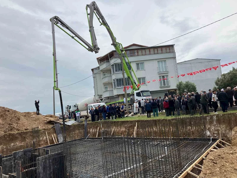 Hafızlık Yatılı Kur’an Kursu binasının temeli atıldı
