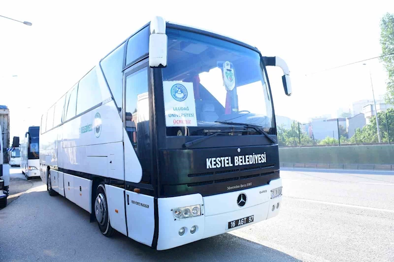 BURULAŞ eylemine karşı Kestel Belediyesi’nden ücretsiz servis hizmeti
