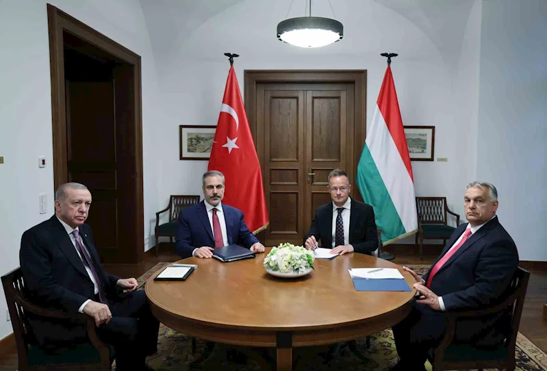 Cumhurbaşkanı Erdoğan, Macaristan Başbakanı Orban ile görüştü
