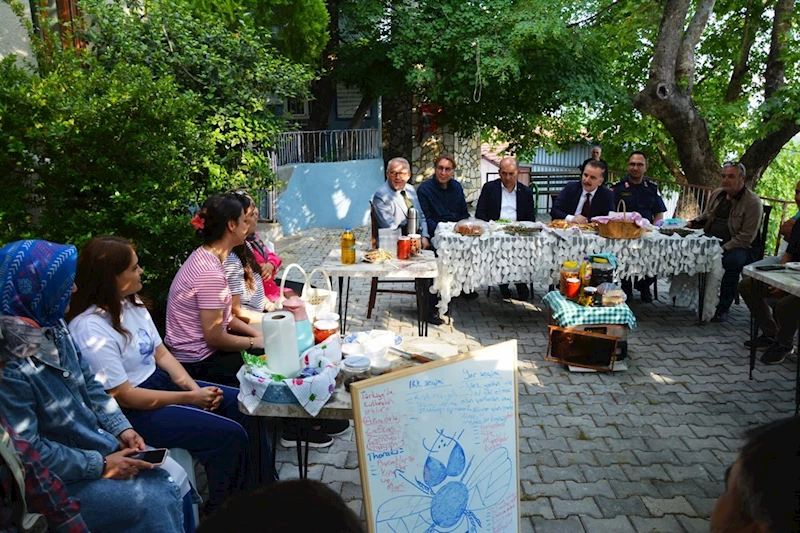 Dünya Arı Günü’nde Kaymakam Odabaş’tan anlamlı ziyaret
