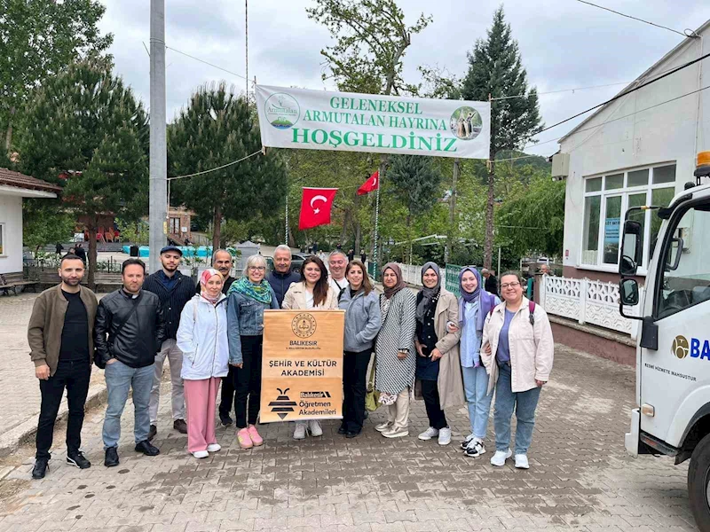 Akademi öğretmenleri Armutalan’da atölye ziyareti yaptı

