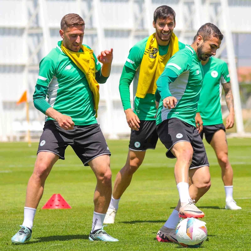 Konyaspor’da Alanyaspor maçı hazırlıkları sürüyor
