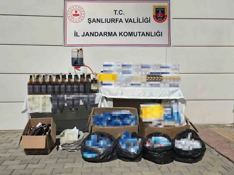 Şanlıurfa’da kaçakçılık operasyonu: 3 gözaltı
