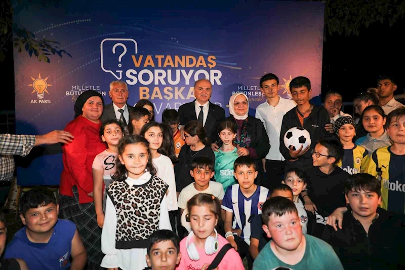 Vatandaş soruyor Başkan Özlü cevaplıyor
