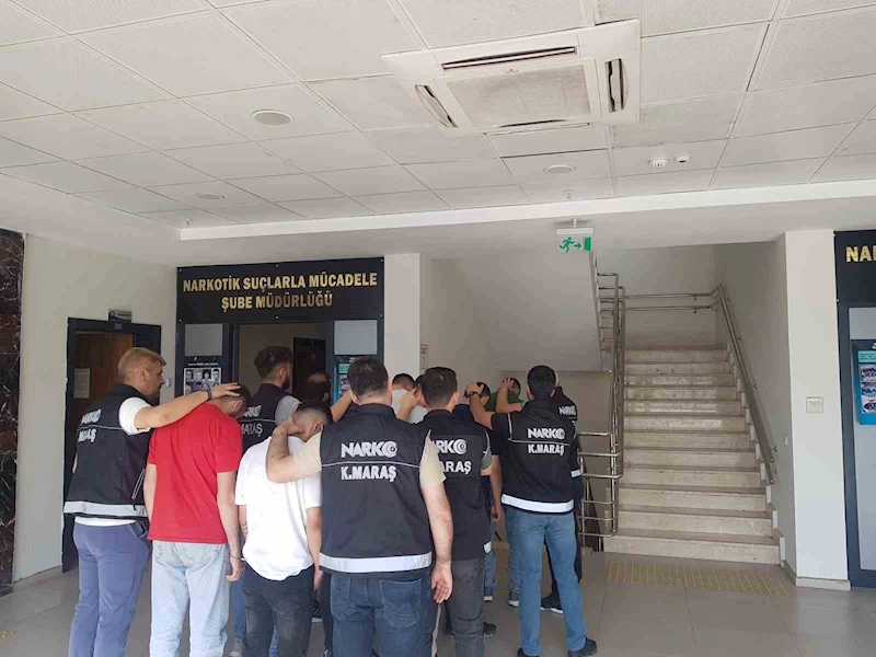 Kahramanmaraş’ta uyuşturucuya 14 tutuklama
