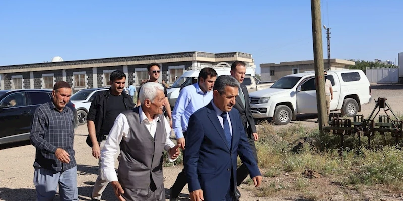 Vali Ekici, İdil’de yol çalışmasını denetledi
