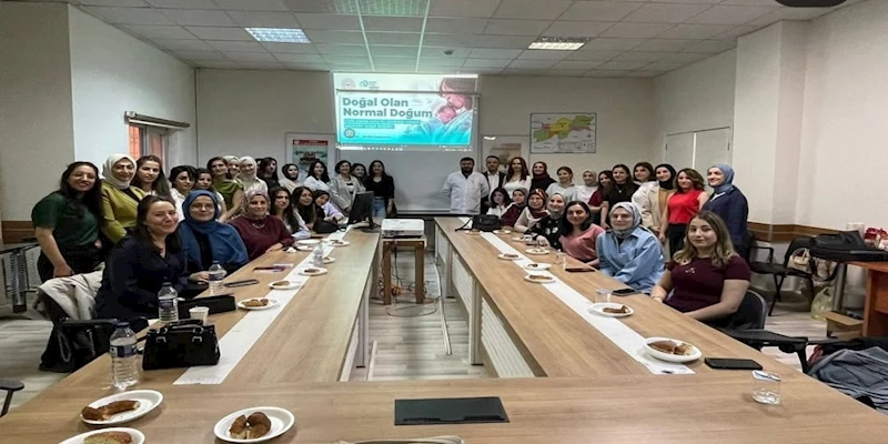Şırnak’ta ebelere yönelik normal doğum eğitimi gerçekleştirildi
