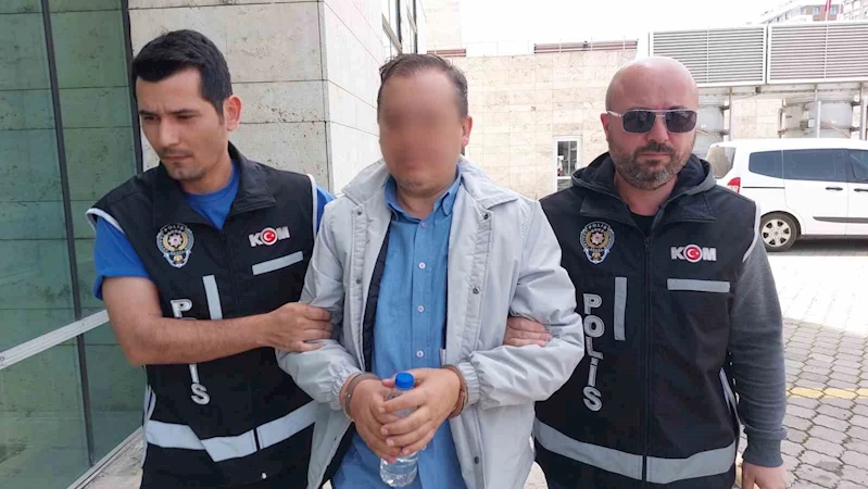 Aracın zulasında 17 tabancayla yakalanan şahıs adliyeye sevk edildi
