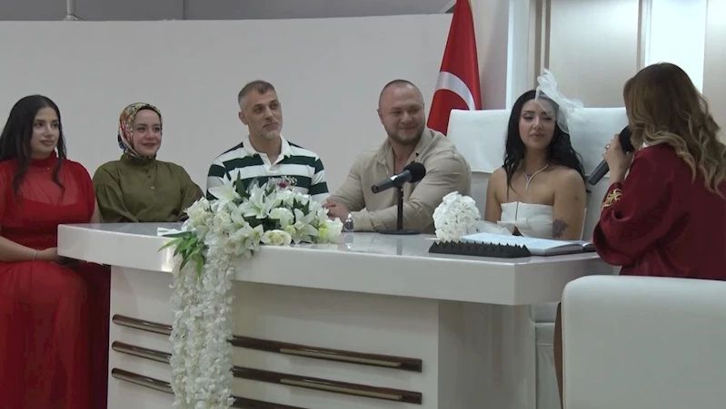 Şişli’de nikah salonlarında 25.05.2025 yoğunluğu yaşandı
