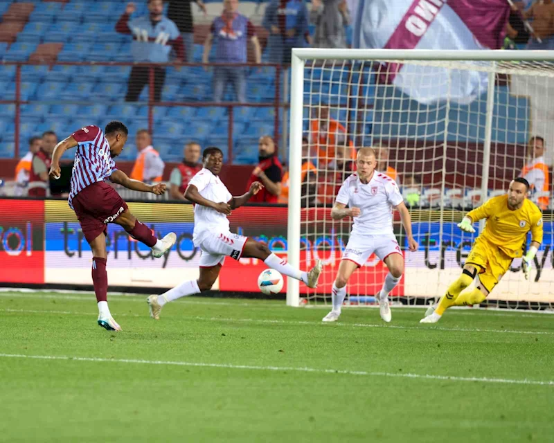 Trendyol Süper Lig: Trabzonspor: 2 - Samsunspor: 2 (Maç sonucu)
