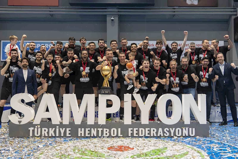 Hentbol Erkekler Süper Ligi şampiyonu Beşiktaş
