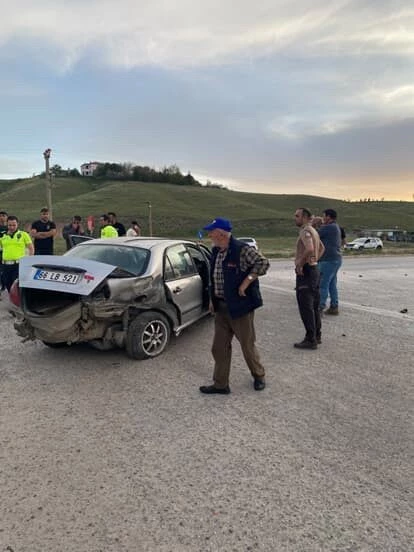 Sarıkaya’da iki araç çarpıştı: 1 yaralı

