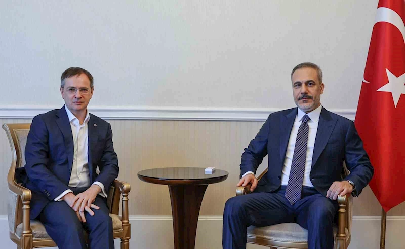 Bakan Fidan Moskova’da Medinskiy’i kabul etti
