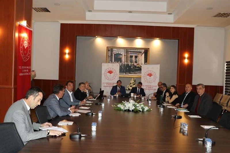 Erzurum’da Üretim Planlaması İl Teknik Komitesi toplandı
