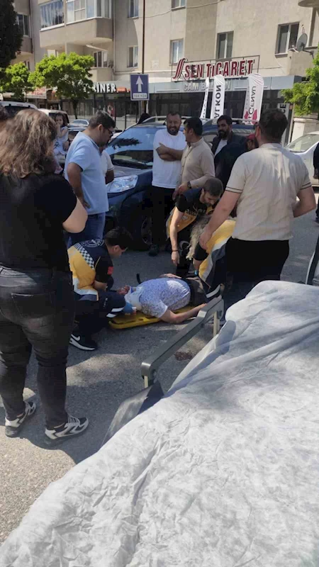 Keşan’da otomobilin çarptığı yaya ağır yaralandı
