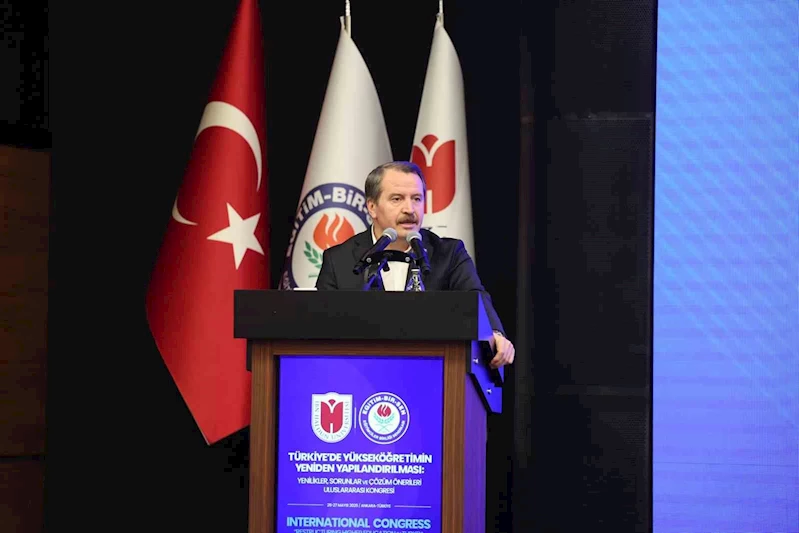 Eğitim Bir-Sen Genel Başkanı Yalçın: 