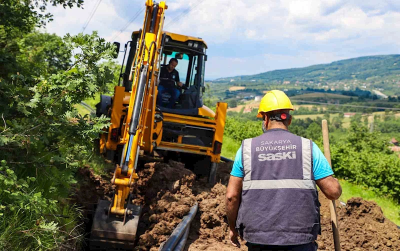 Hendek’in iki mahallesine 3 bin metrelik güçlü altyapı ile kesintisiz içme suyu
