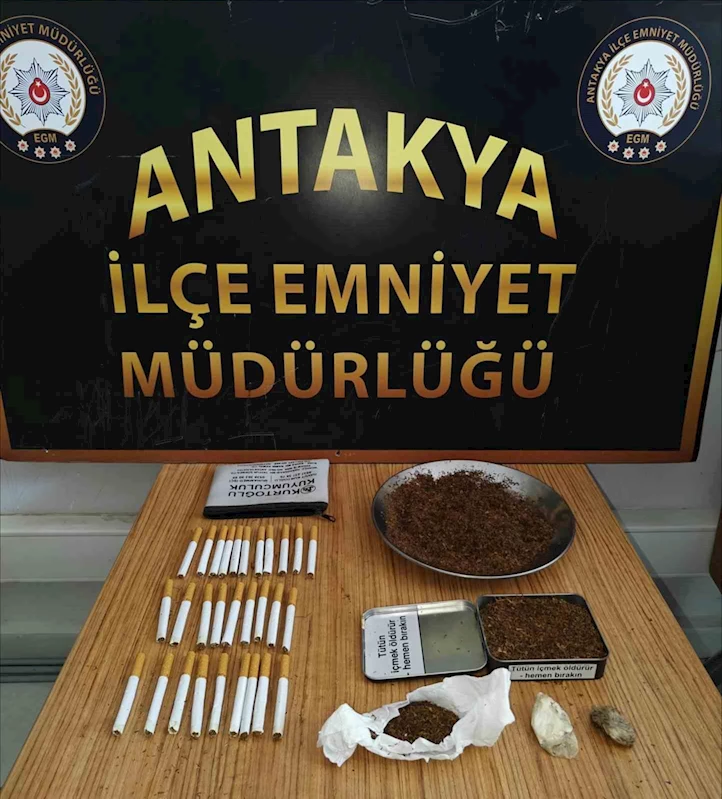Antakya’da konteyner kentte durdurulan şahsın üzerinden uyuşturucu çıktı
