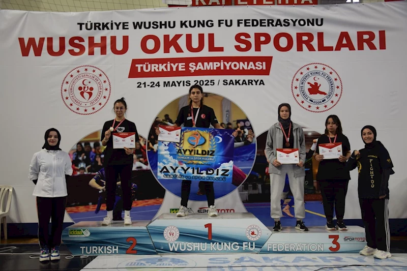 Niğdeli Wushu sporcularından Türkiye Şampiyonası’nda üç madalya
