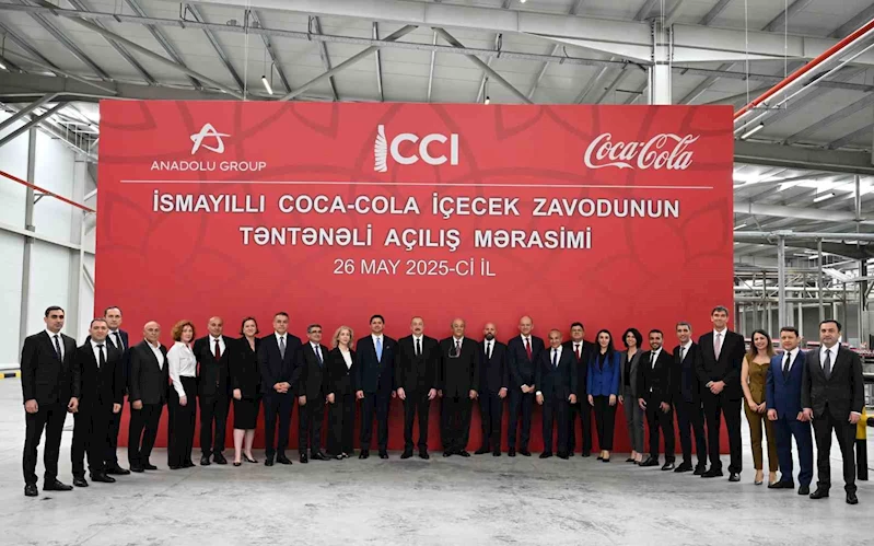 Coca-Cola İçecek’in, Azerbaycan’daki ikinci fabrikası Cumhurbaşkanı Aliyev’in katıldığı törenle açıldı
