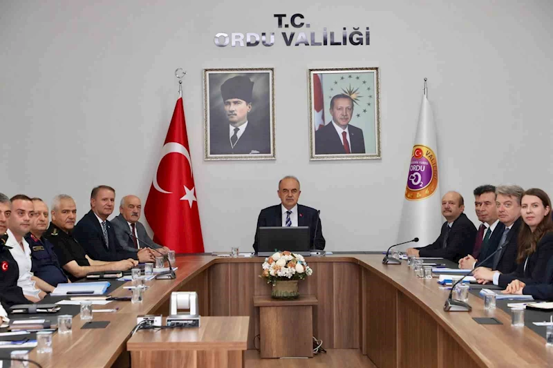 Ordu’da suda boğulma olaylarını önlemek için alınacak tedbirler belirlendi
