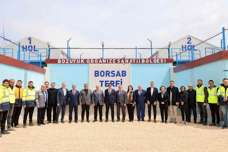 Türkiye’nin en büyük modern terfi binası Bozüyük OSB’de açıldı
