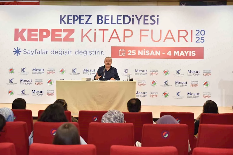 Kepez Kitap Fuarı’nda usta şair Erbaş: 