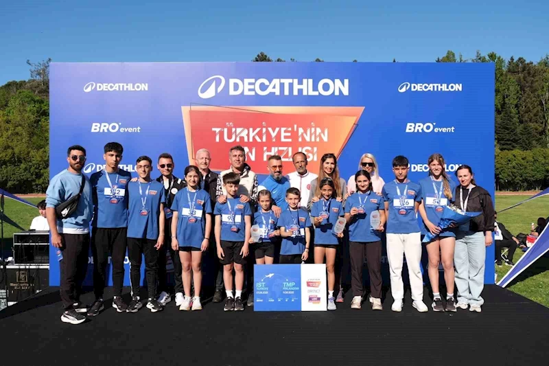 Türkiye’nin en hızlı çocukları belli oldu
