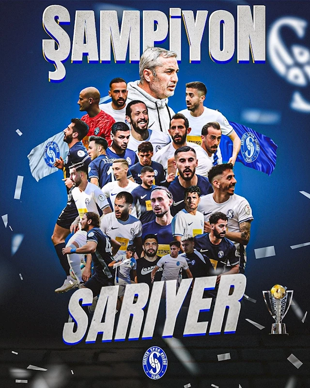 Sarıyer, 20 yıl sonra yeniden Trendyol 1. Lig’de

