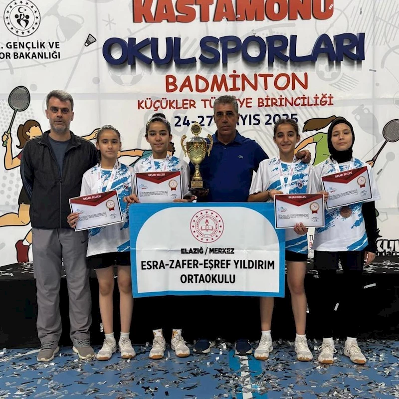 Okul sporlarının parlayan yıldızı Elazığ
