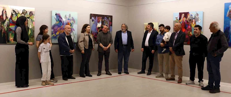 Ferahoğlu, SANKO Sanat Galerisi’nde resim sergisi açtı
