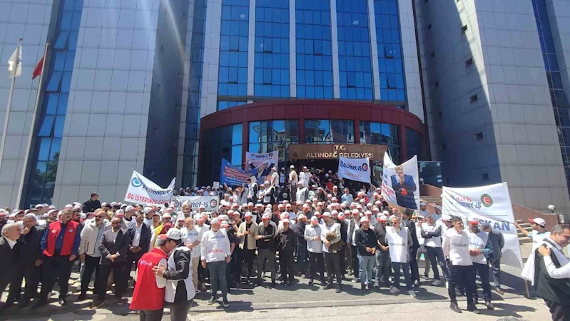 HAK-İŞ Konfederasyonu Genel Başkanı Arslan’dan greve katılan işçilere destek ziyareti
