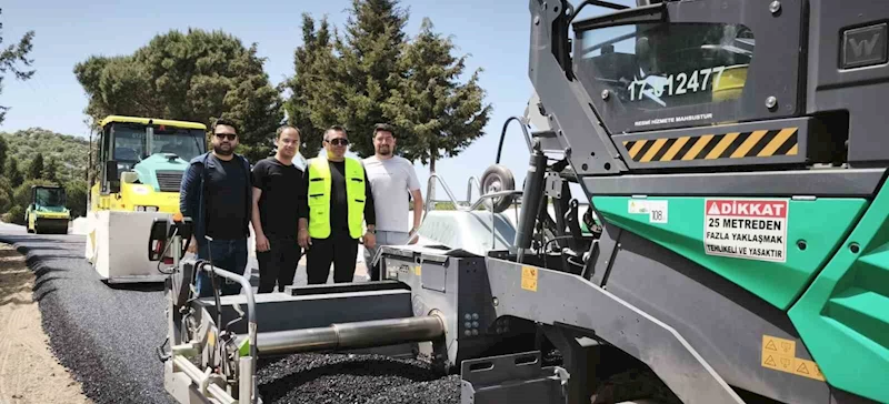Çanakkale’de asfalt sezonu açıldı
