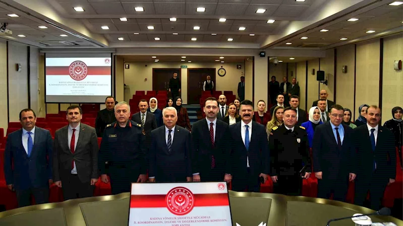 Trabzon’da Kadına Yönelik Şiddetle Mücadele Koordinasyon Toplantısı
