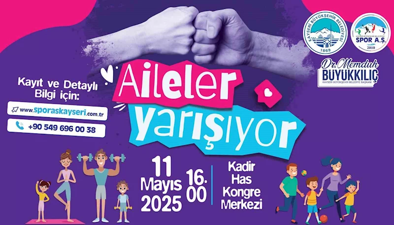 Spor A.Ş.’den aile yılında ailelere özel yarışma
