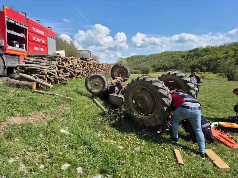 Bilecik’te traktör kazası, 1 kişi yaralandı
