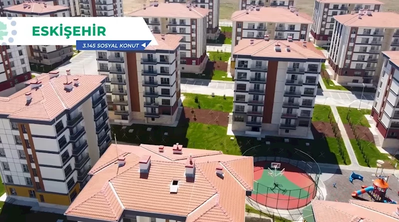 TOKİ’nin yaptığı 3 bin 145 konutun anahtar teslimleri sürüyor
