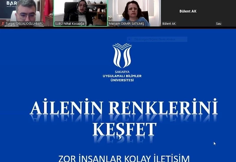 SUBÜ’den 2025 Aile Yılı’na özel eğitim
